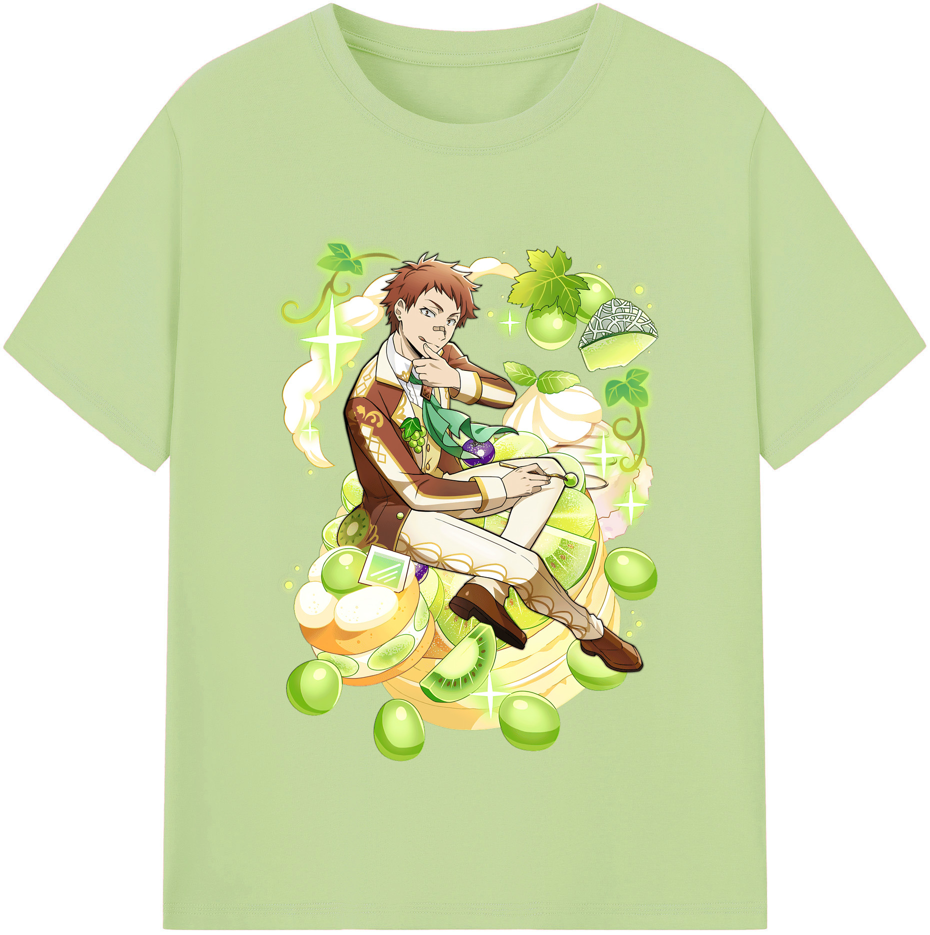 （画像用） 文豪ストレイドッグス Bungo Stray Dogs 綿100％半袖Tシャツ（フロントプリント）